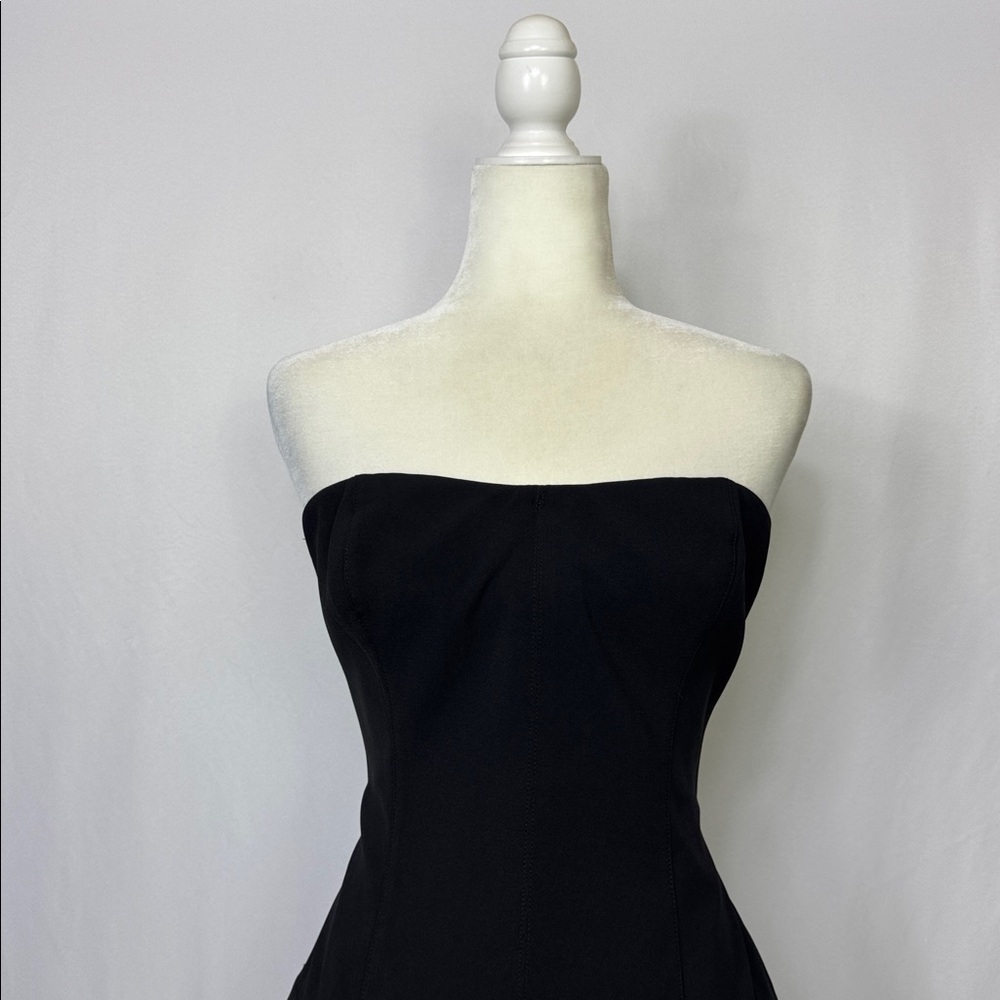 ASTR The Label Strapless Drop‎ Waist Mini Dress Size Medium Black NWOT - Picture 8 of 14